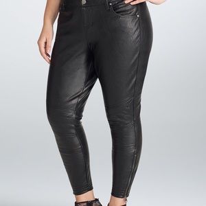 Rebel Wilson Faux Leather Pants